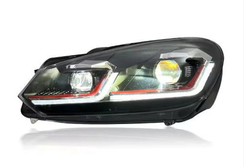 LED Scheinwerfer für Volkswagen Golf 6 MK6 2009–2016 – Dynamische LED Frontscheinwerfer Plug & Play