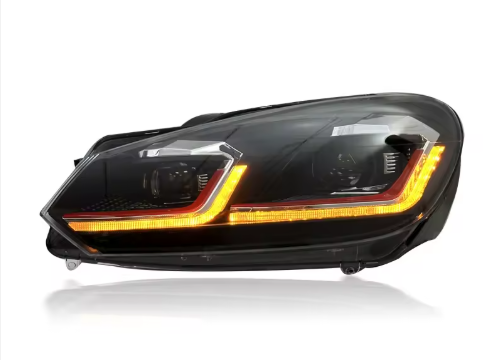 LED Scheinwerfer für Volkswagen Golf 6 MK6 2009–2016 – Dynamische LED Frontscheinwerfer Plug & Play
