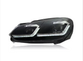 LED Scheinwerfer für Volkswagen Golf 6 MK6 2009–2016 – Dynamische LED Frontscheinwerfer Plug & Play