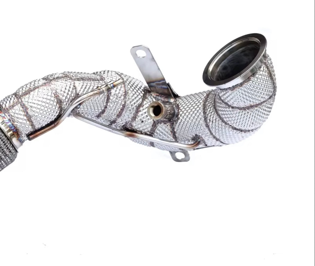 Downpipe / Fallrohr für VW Golf 8 / GTI / Tiguan / Arteon 2.0T (2019–2022) mit Katalysator