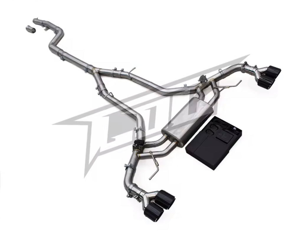 Catback Auspuffanlage für BMW X5 / X6 G05 G06 2.0T / 3.0T (2019–2021) Edelstahl mit Klappensteuerung