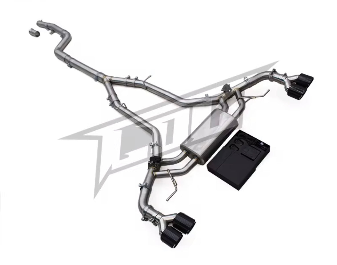 Catback Auspuffanlage für BMW X5 / X6 G05 G06 2.0T / 3.0T (2019–2021) Edelstahl mit Klappensteuerung