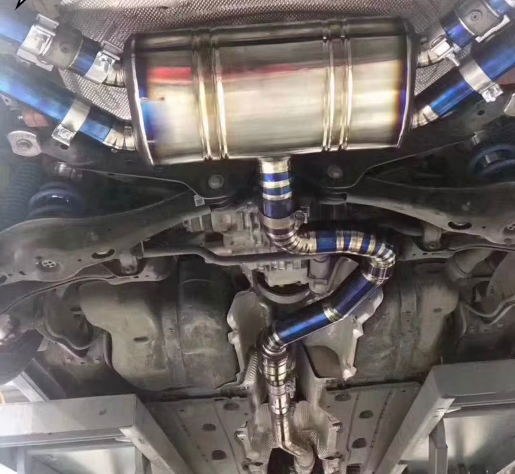 Catback Auspuffanlage für VW Golf R / R20 2.0T (2015–2019) – Titan