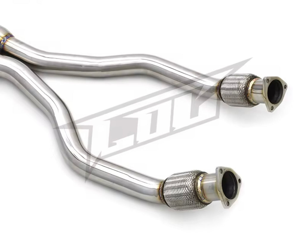 Catback Auspuffanlage für Audi S4 / S5 B9 3.0T (2013–2023) – Edelstahl mit Klappensteuerung
