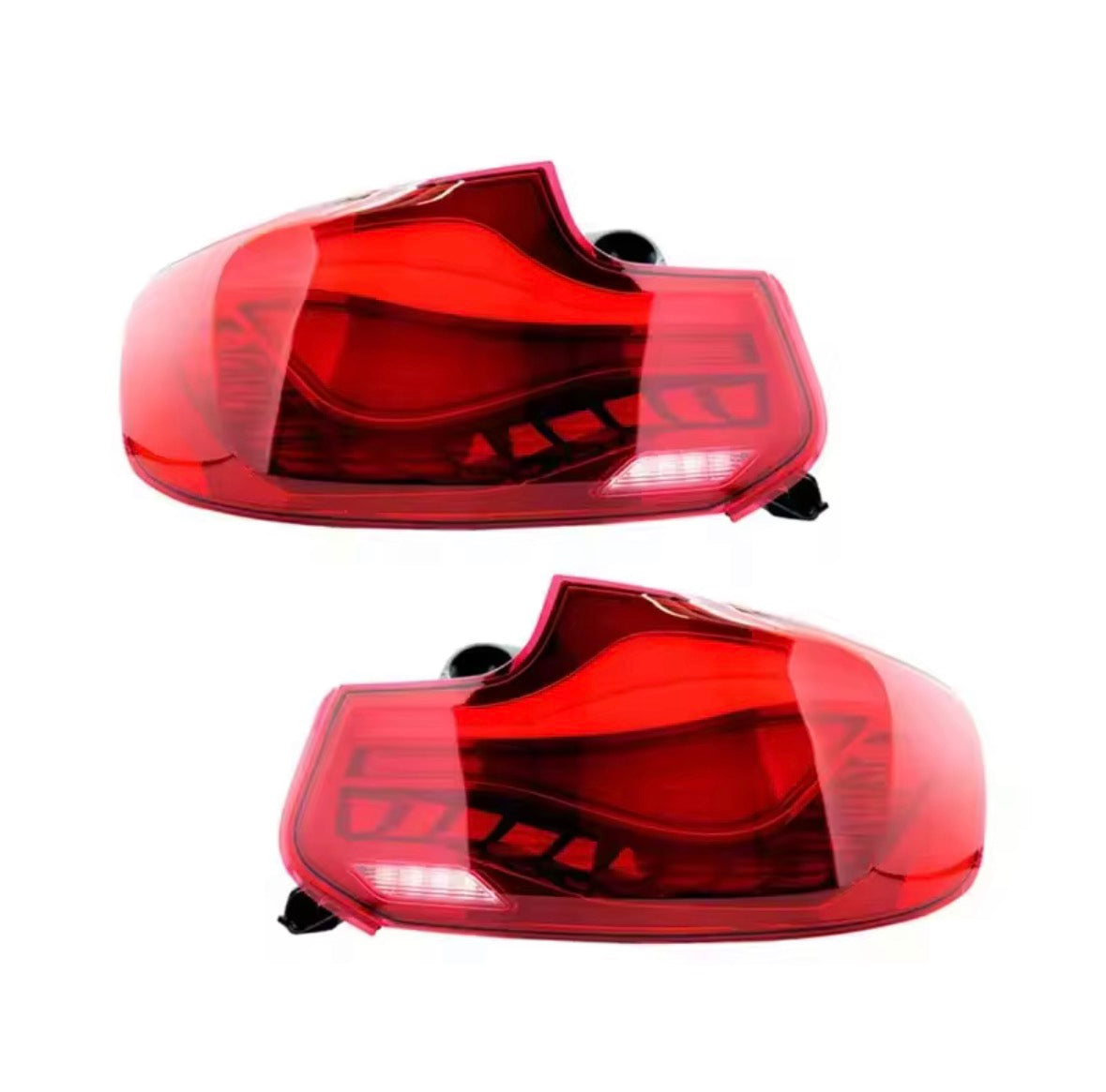 GTS Style LED Rückleuchten für BMW F22 F87 M2 2014–2021 – Drachenschuppen Design