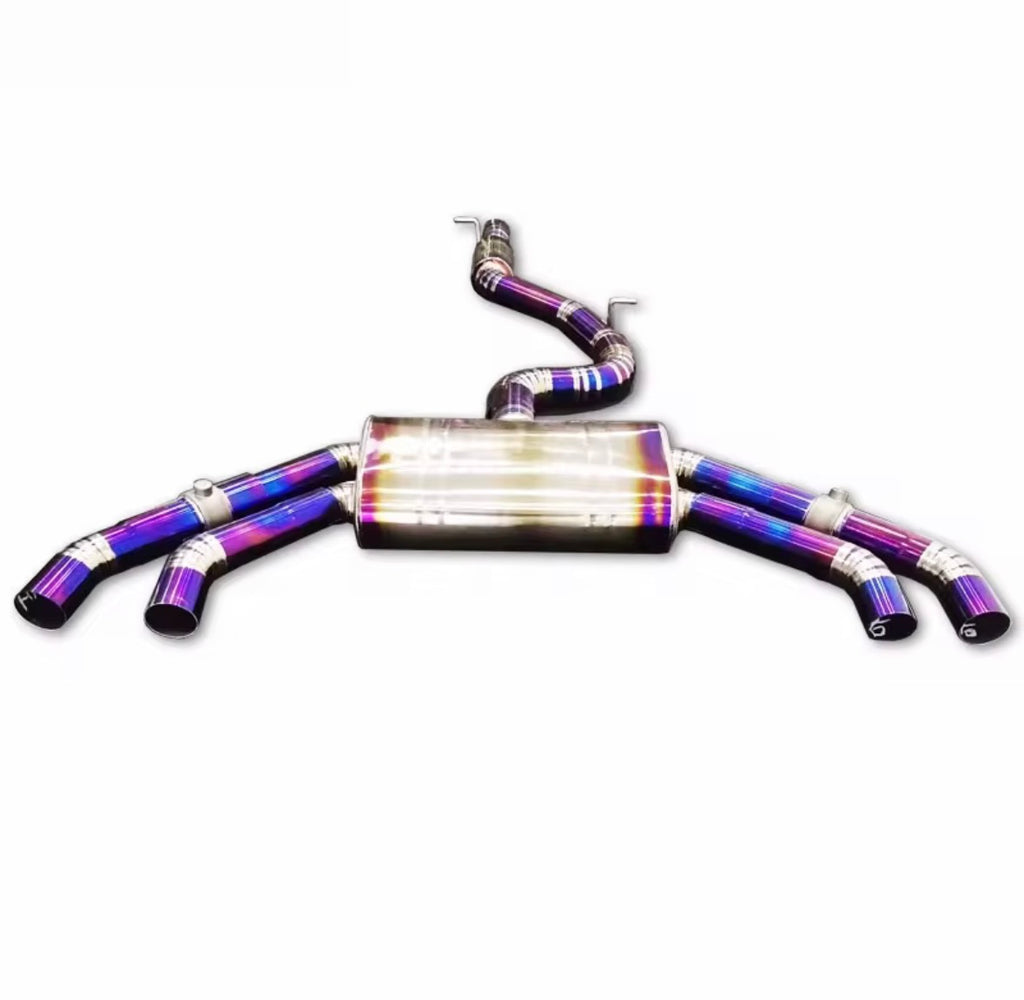 Catback Auspuffanlage für Audi TT MK3 / 8S 2.0T (2015–2023) – Titan