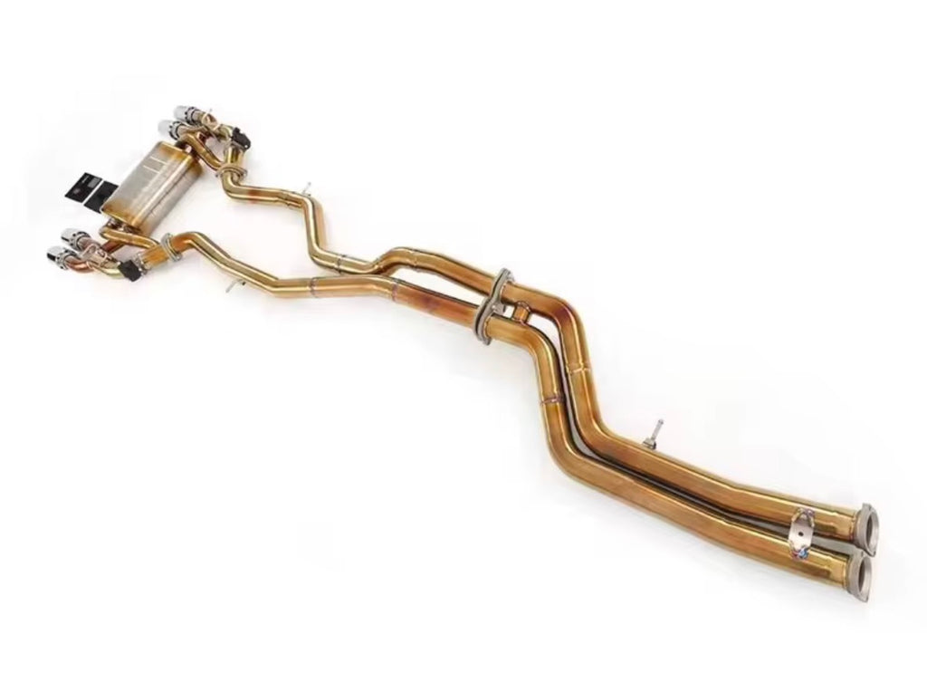 Catback Auspuffanlage für BMW M2 Competition (F87) S55 3.0T (2018–2022) – Titan mit Klappensteuerung