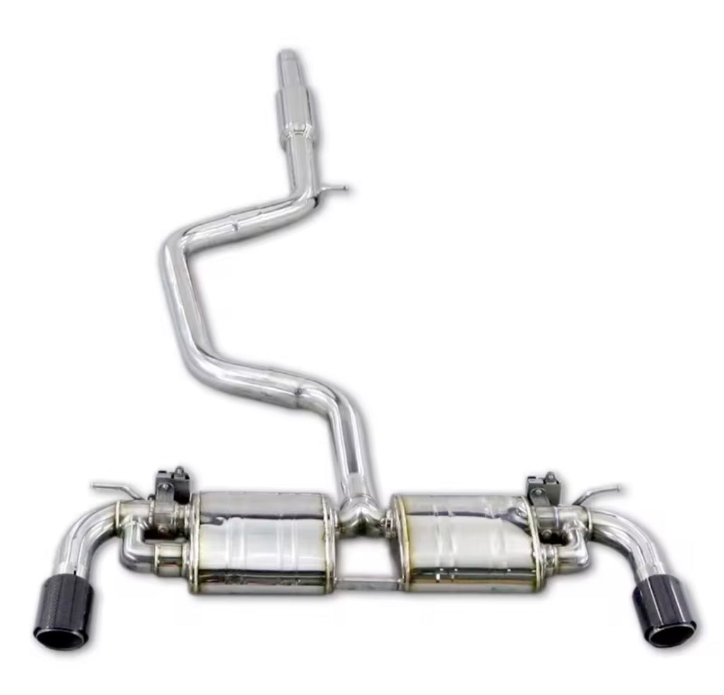 Catback Auspuffanlage für VW Golf 7 / 7.5 MK7 / MK7.5 1.4T (2014–2021) – Edelstahl