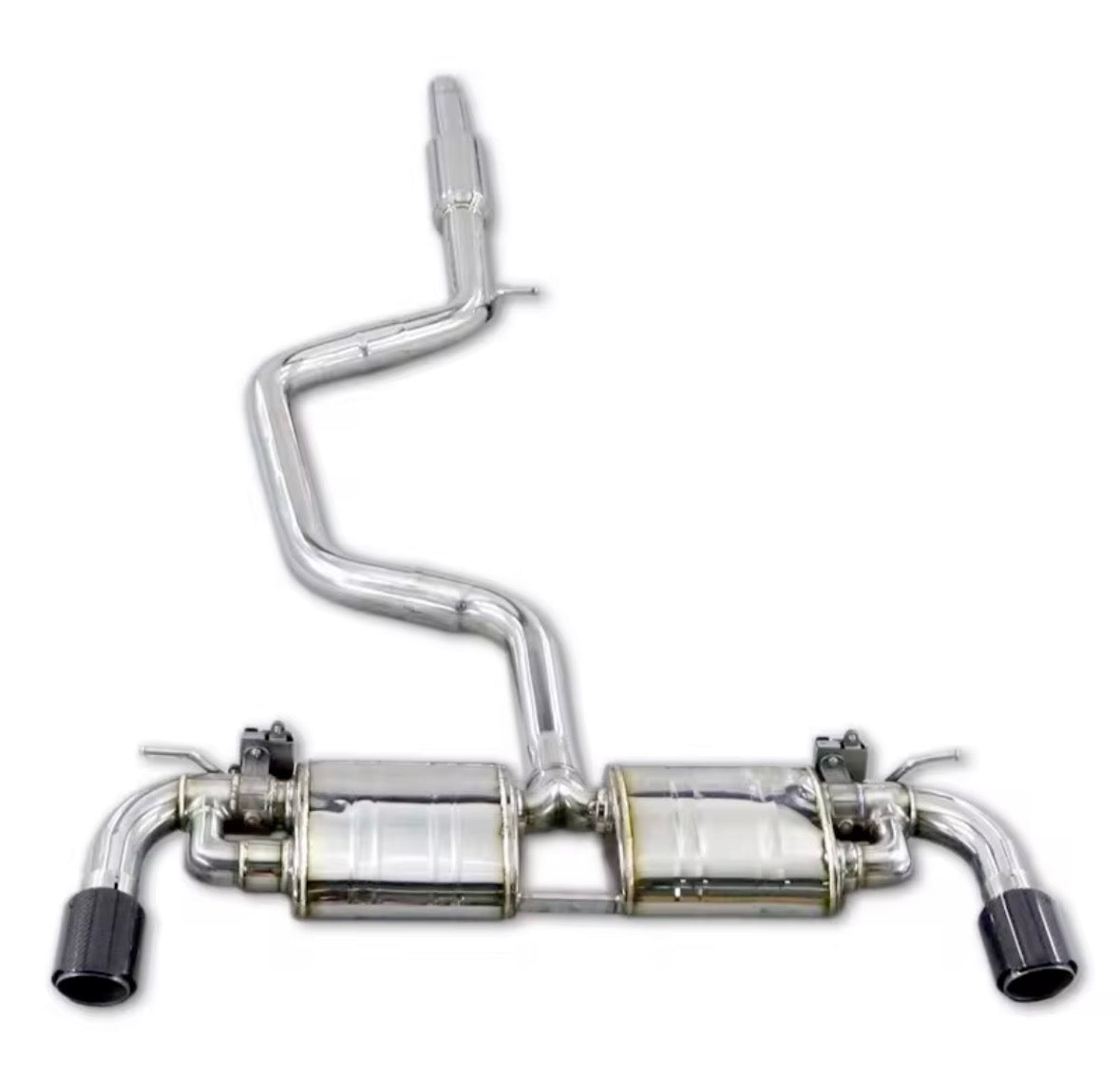 Catback Auspuffanlage für VW Golf 7 / 7.5 MK7 / MK7.5 1.4T (2014–2021) – Edelstahl