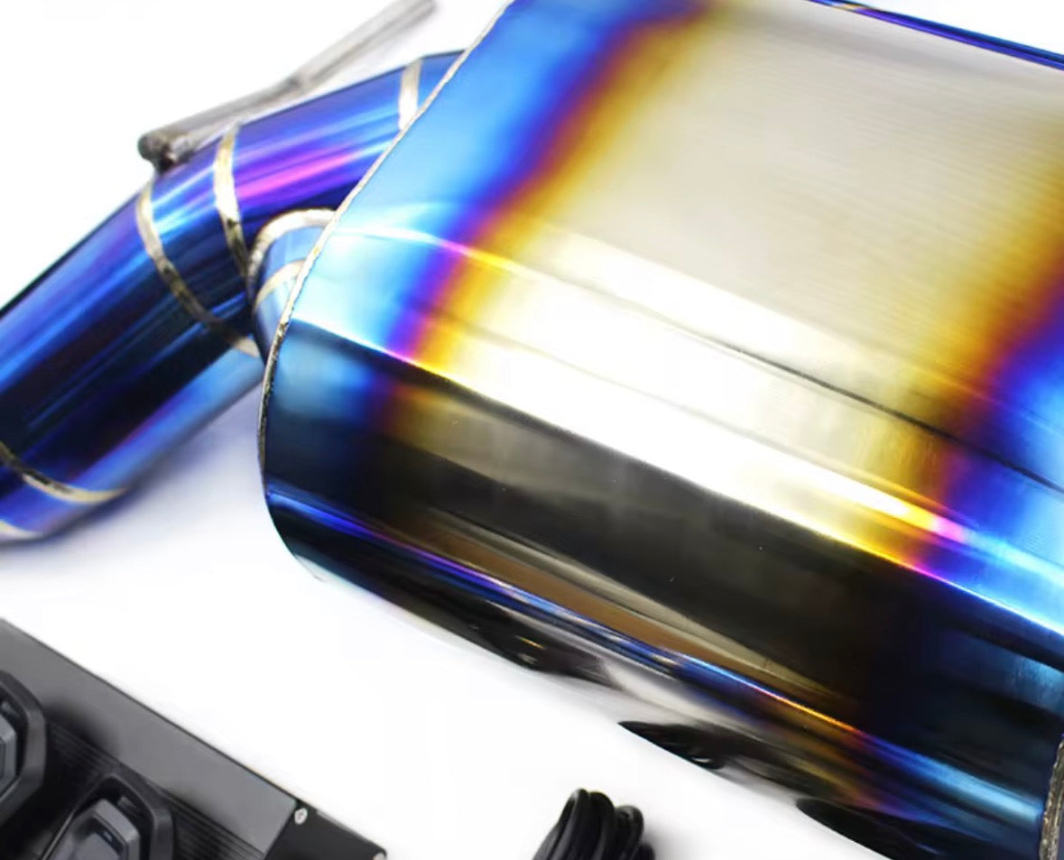 Catback Auspuffanlage für BMW M6 F06 F12 F13 4.4TT (2012–2016) Titan mit Klappensteuerung