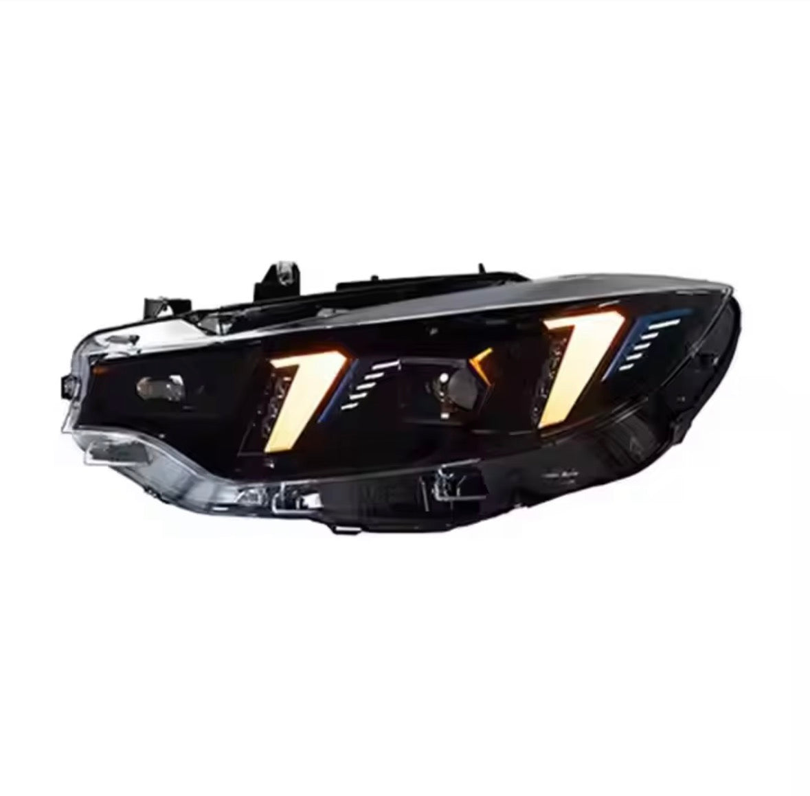 Snake Eye LED Scheinwerfer Weiß / Gelb für BMW F32 F80 F82 2013–2019 – Plug & Play
