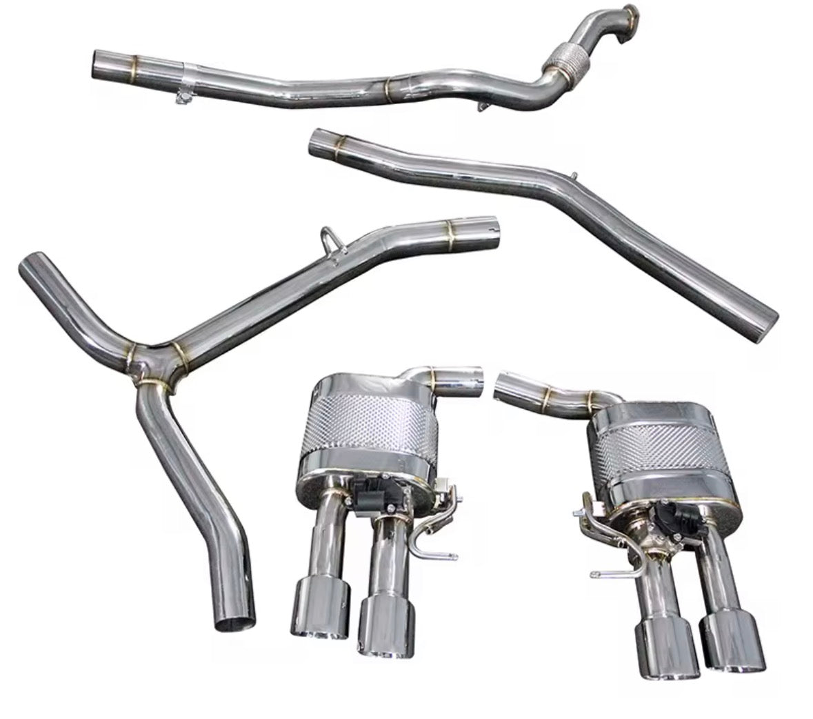 Catback Auspuffanlage für Audi A6 C8 (2019–2021)
