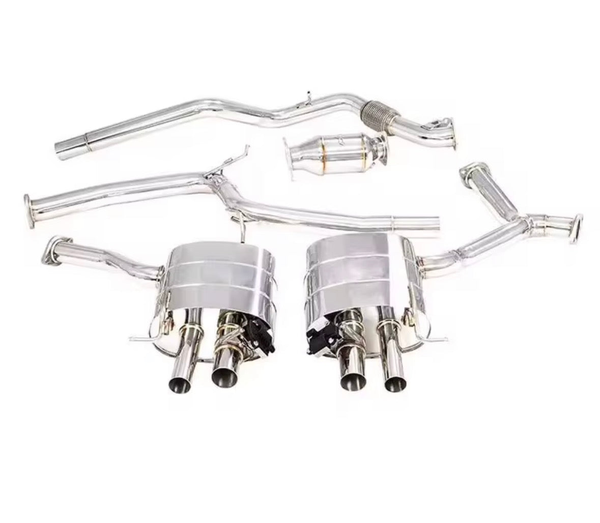 Catback Auspuffanlage für Audi A4 / A5 B8 & B9 2.0T (2016–2022)