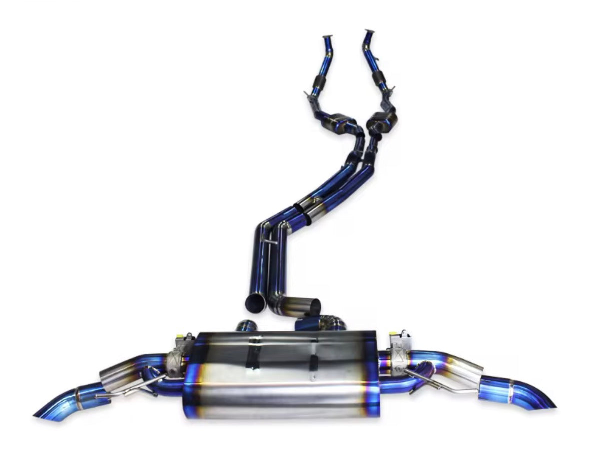 Catback Auspuffanlage für Audi SQ5 B9 3.0T (2019–2023) – Titan mit Klappensteuerung