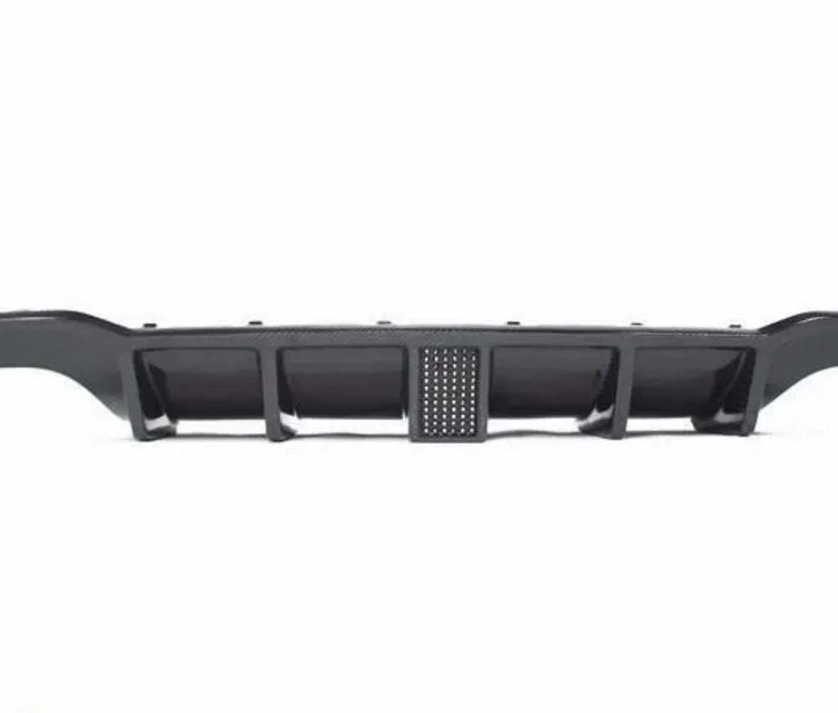 Universal Carbon Heckdiffusor mit LED Motorsport Style A3/S3