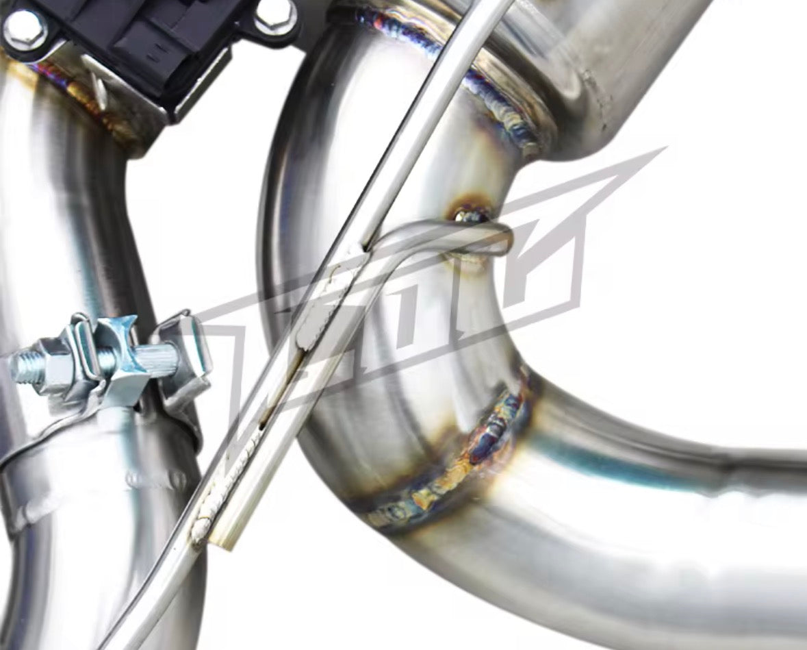 Catback Auspuffanlage für BMW M135i / M135 N55 3.0T (2013–2016) – Edelstahl mit Klappensteuerung