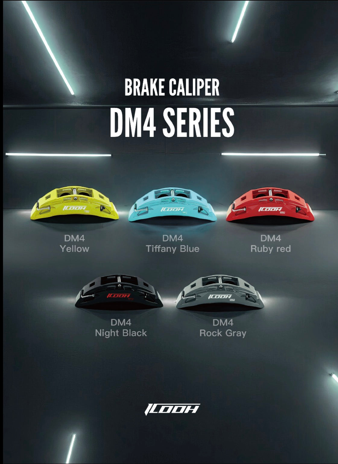 DICASE DM4 Carbon Keramik Big Brake Kit 355 x 28 mm – Mehrkolben Bremsanlage (Hinterachse)
