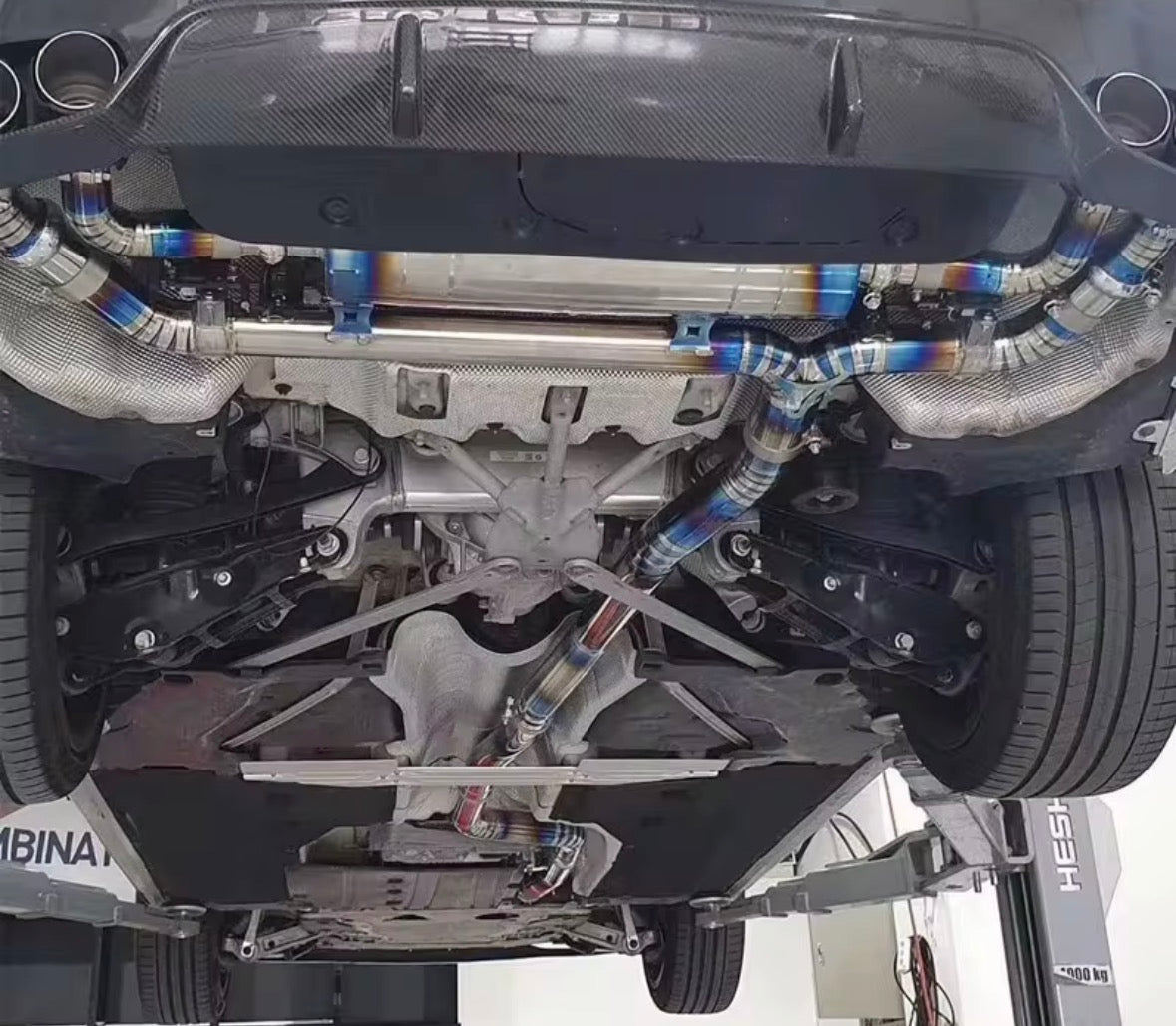 Catback Auspuffanlage für BMW 630i / 640i GT (G32) 2.0T / 3.0T (2018–2022) – Titan mit Klappensteuerung