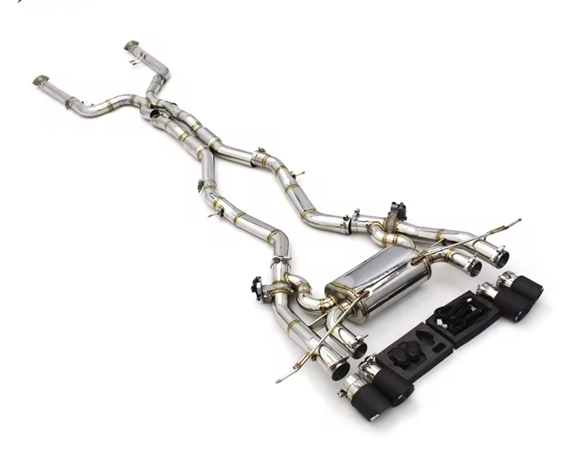 Catback Auspuffanlage für BMW M3 G80 3.0T (2019–2023) Edelstahl mit Klappensteuerung