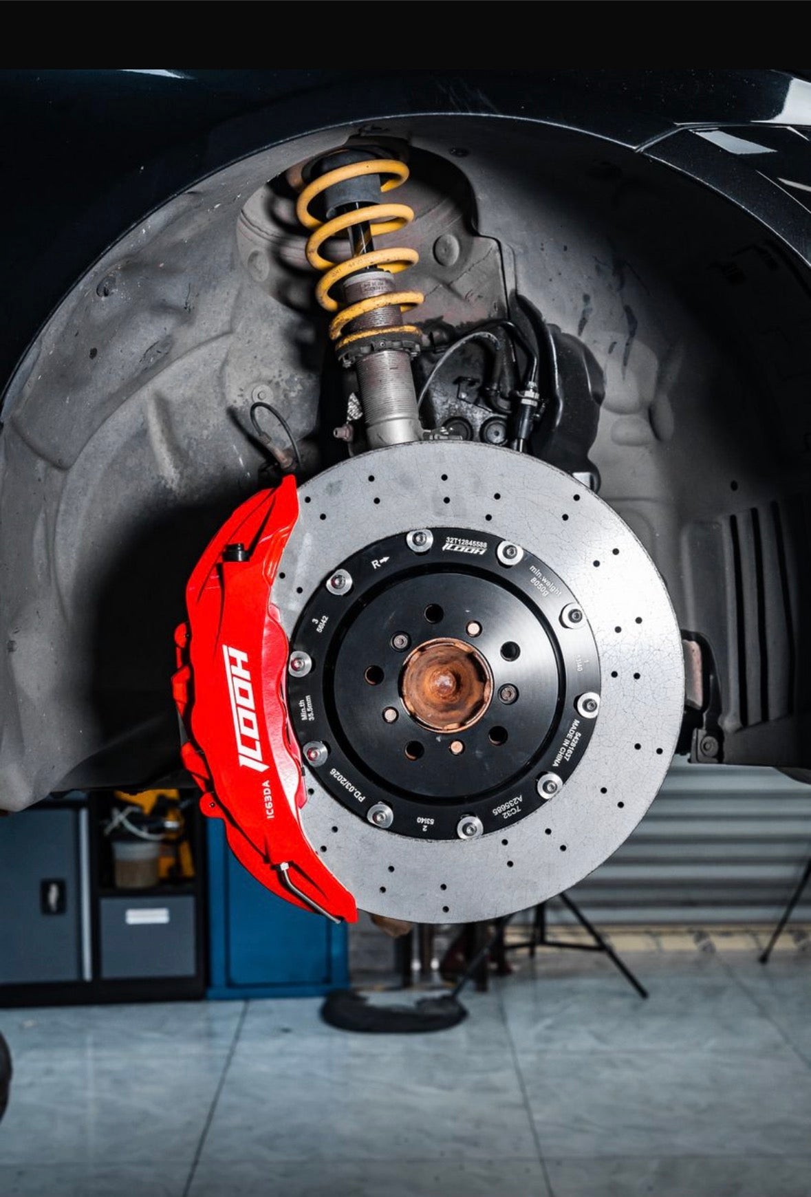 DICASE DR6 Big Brake Kit 355 mm Carbon Keramik 6 Kolben Vorderachse – Street Version