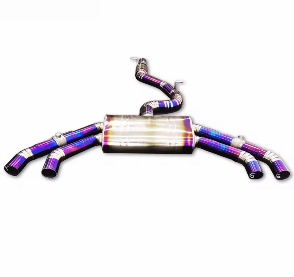 Catback Auspuffanlage für VW Golf R / R20 2.0T (2015–2019) – Titan