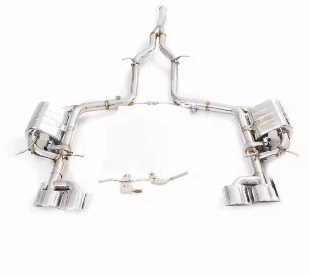 Catback Auspuffanlage für Mercedes-Benz C250 1.8T W204 (2012–2015) Edelstahl