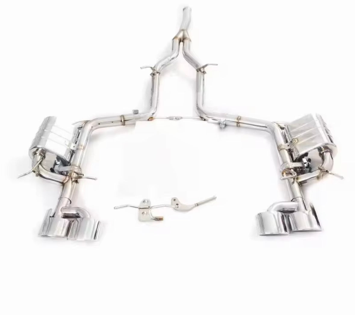 Catback Auspuffanlage für Mercedes-Benz C250 1.8T W204 (2012–2015) Edelstahl