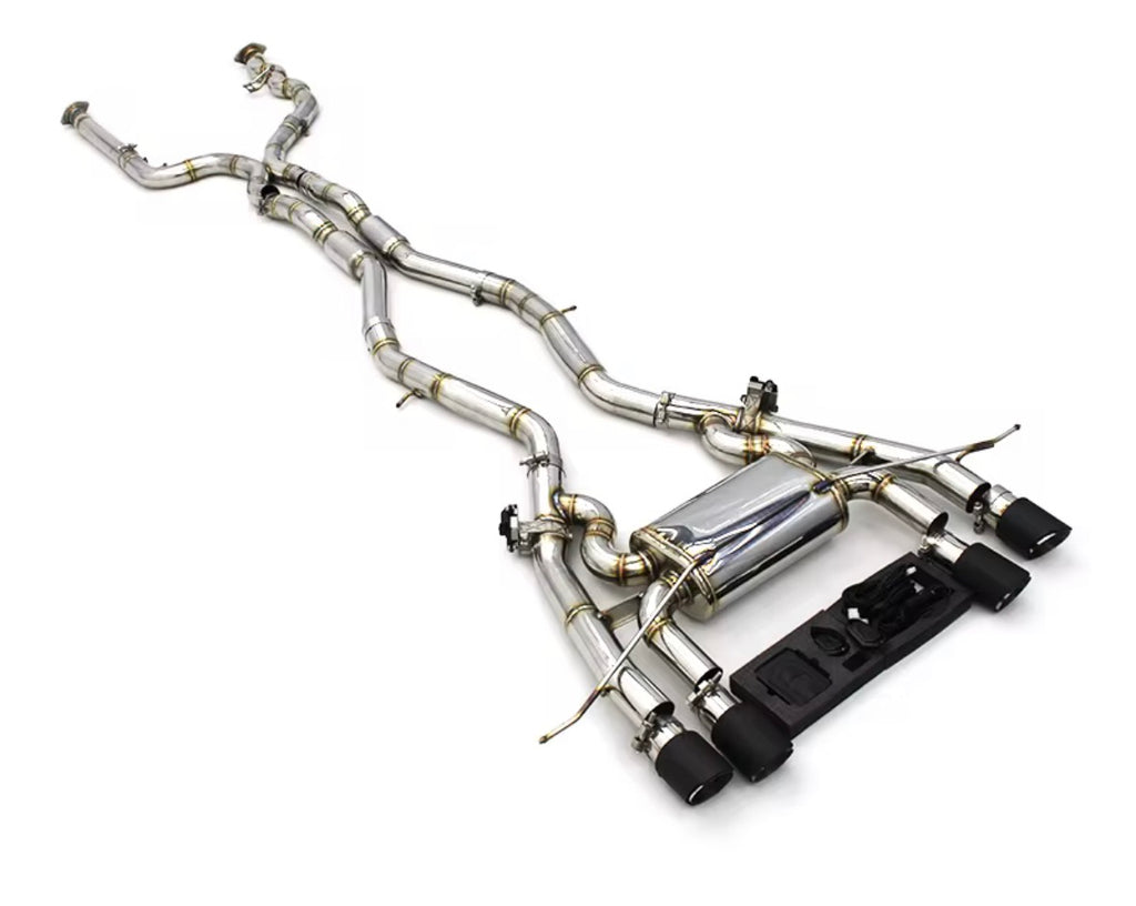 Catback Auspuffanlage für BMW M3 / M4 G80 G82 G8X 3.0T (ab 2019) Edelstahl mit Klappensteuerung