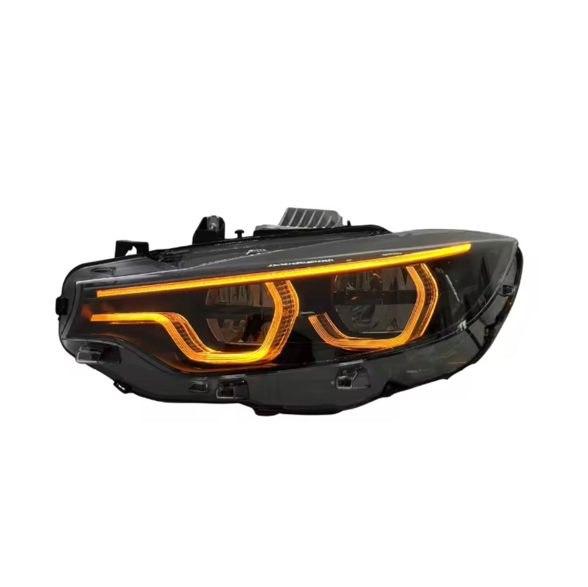 Triple Color LED Scheinwerfer Bernstein / Gelb / Weiß für BMW F32 F33 F36 F82 2013–2019 – Plug & Play