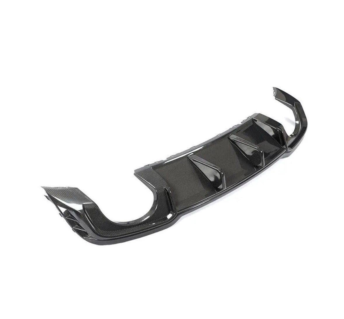 Carbon Fiber RS3 Car Rear Diffuser for Audi RS3 Base Sedan 4-Door 2017-2019