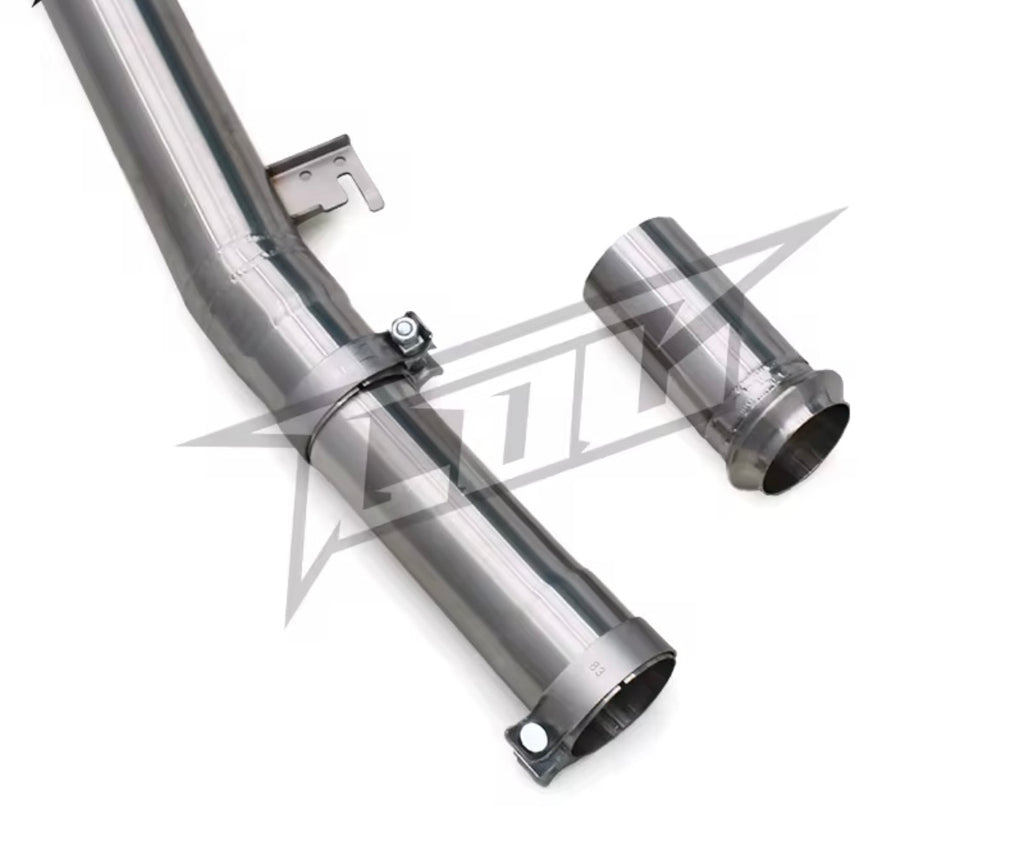 Catback Auspuffanlage für BMW X5 / X6 G05 G06 2.0T / 3.0T (2019–2021) Edelstahl mit Klappensteuerung