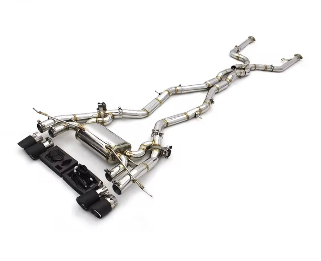 Catback Auspuffanlage für BMW M3 G80 3.0T (2019–2023) Edelstahl mit Klappensteuerung