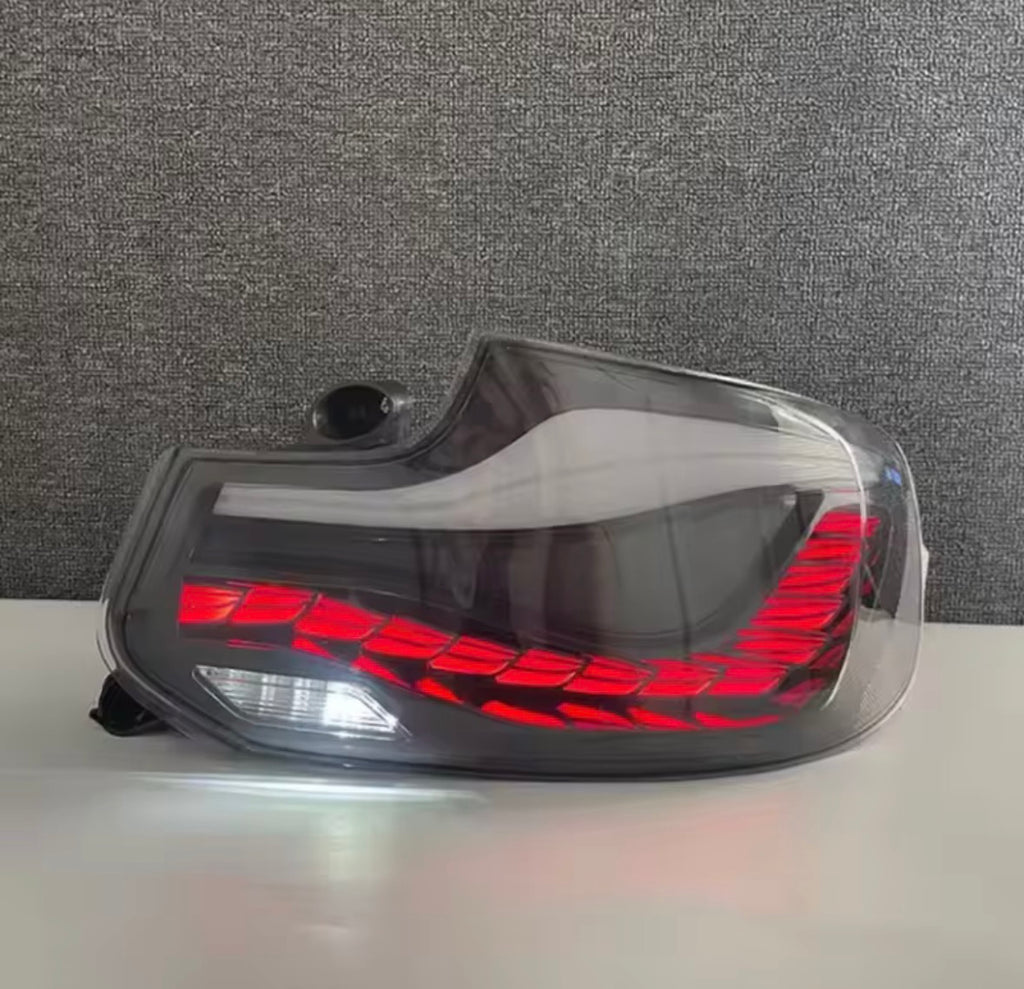 GTS Style LED Rückleuchten für BMW F22 F87 M2 2014–2021 – Drachenschuppen Design