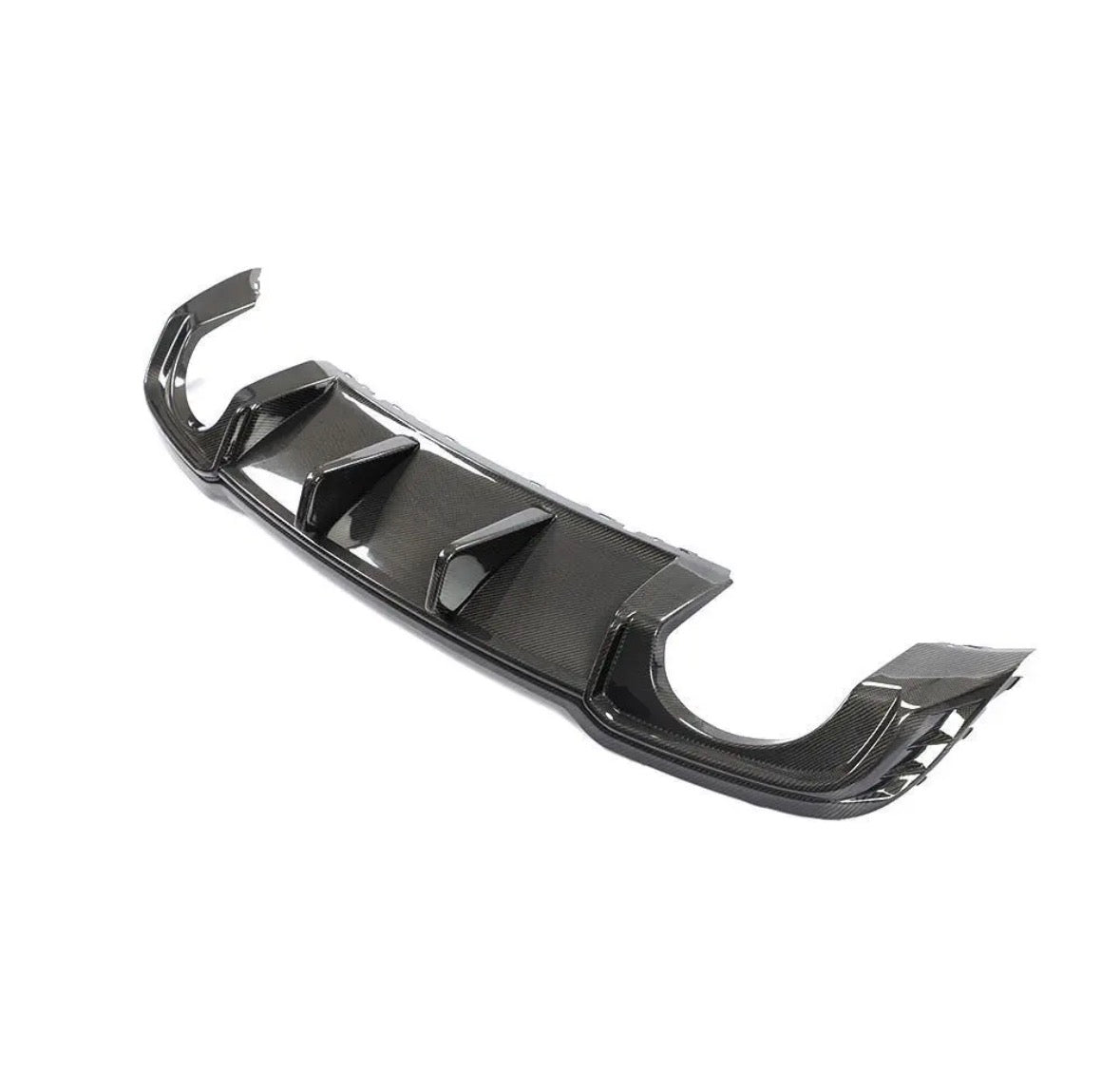 Carbon Fiber RS3 Car Rear Diffuser for Audi RS3 Base Sedan 4-Door 2017-2019