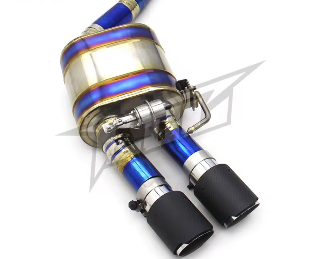 Catback Auspuffanlage für Audi A6 C7 3.0T (2012–2018) – Titan