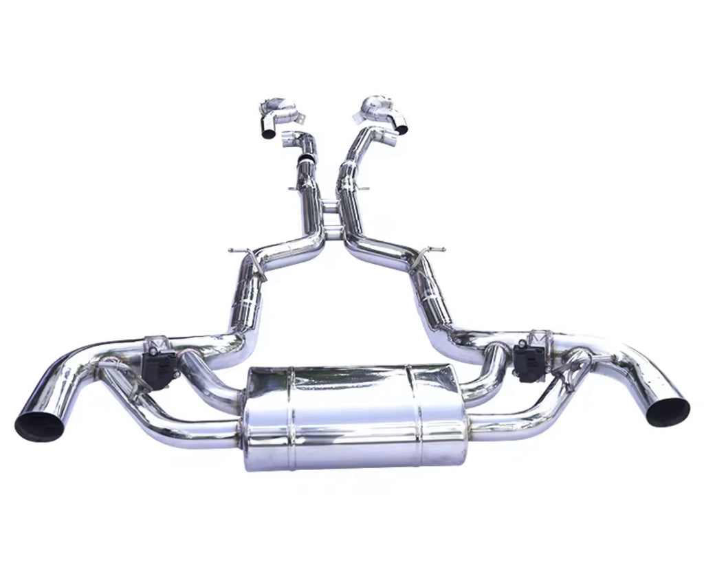 Catback Abgasanlage für AMG GT 4.0T (2016–2020) Edelstahl