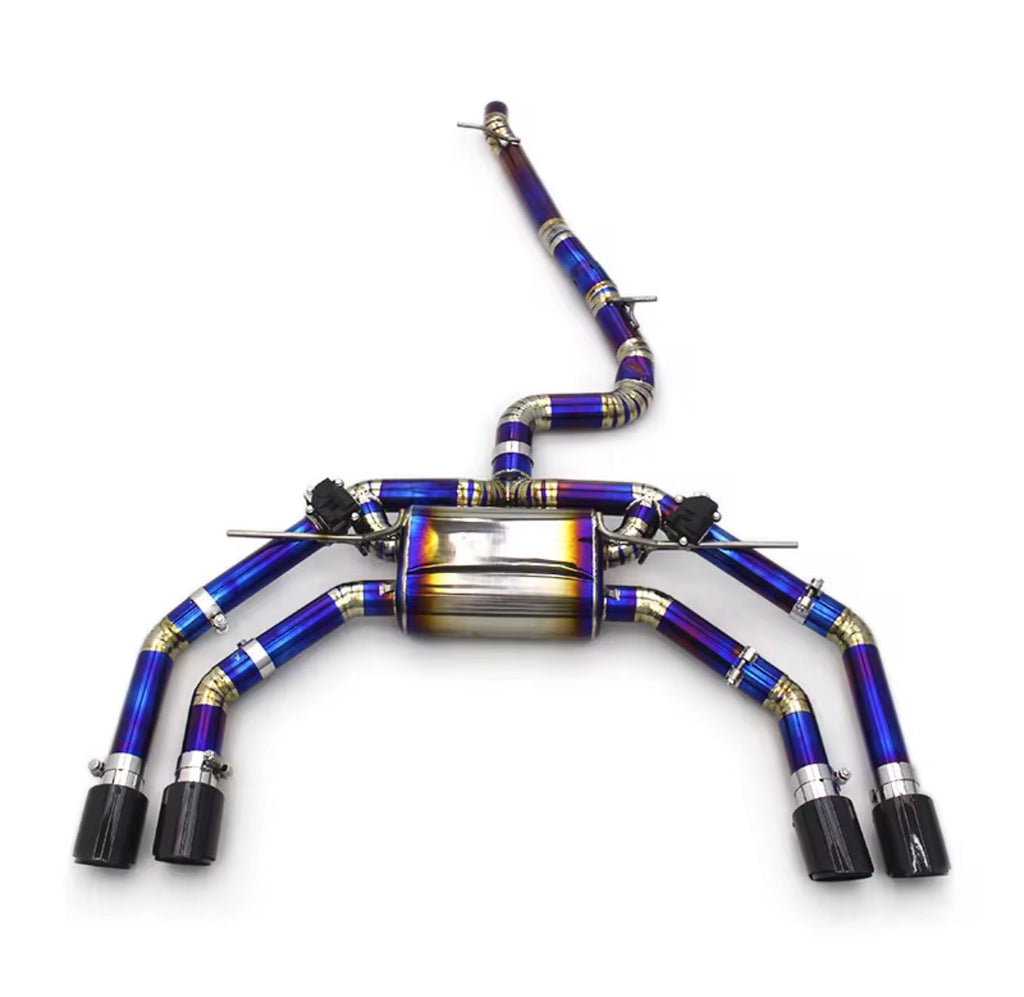 Catback Auspuffanlage für Audi S3 2.0T (2015–2023) – Titan
