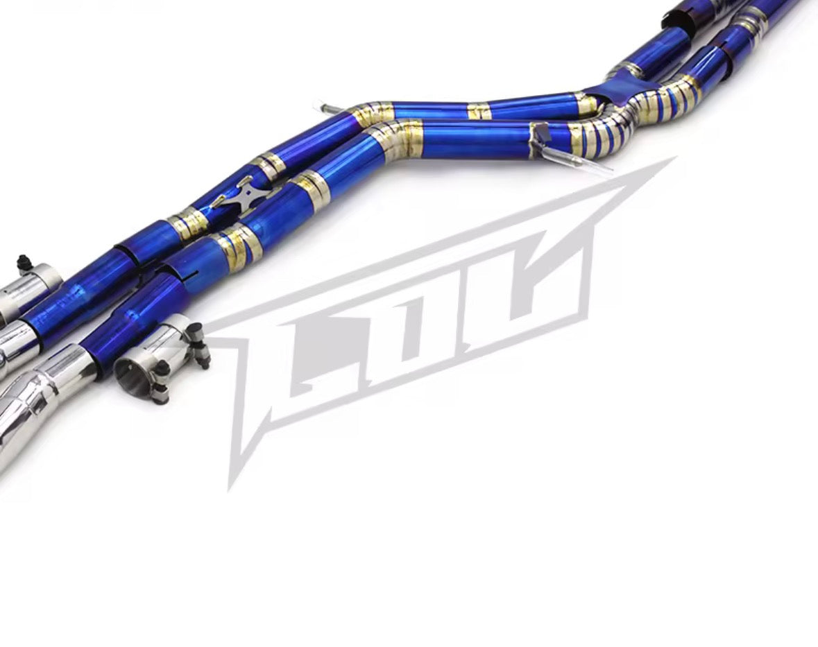 Catback Auspuffanlage für Audi A6 C7 3.0T (2012–2018) – Titan