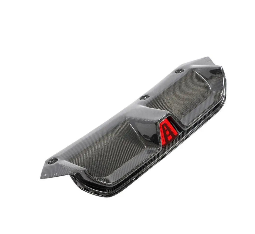 Carbon Fiber Rear Diffuser Rear Bumper Lip Spoiler for BMW F90 M5 2018-2020