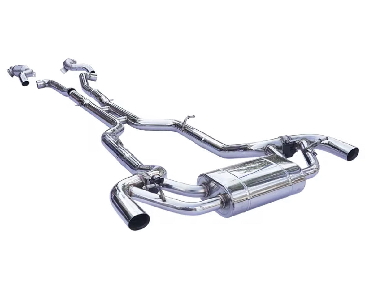 Catback Abgasanlage für AMG GT 4.0T (2016–2020) Edelstahl