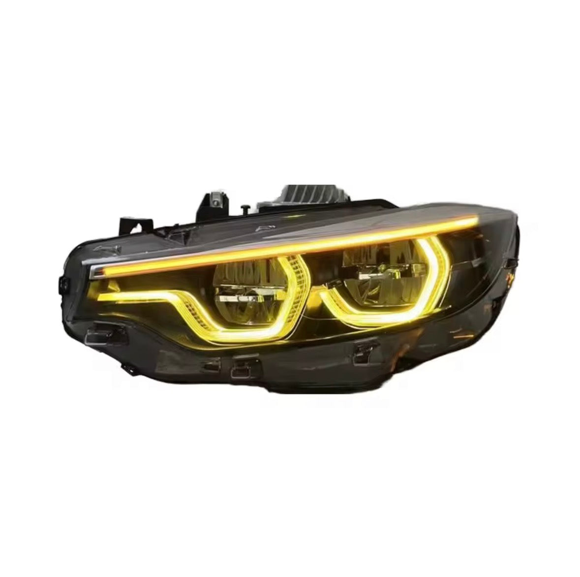 Triple Color LED Scheinwerfer Bernstein / Gelb / Weiß für BMW F32 F33 F36 F82 2013–2019 – Plug & Play