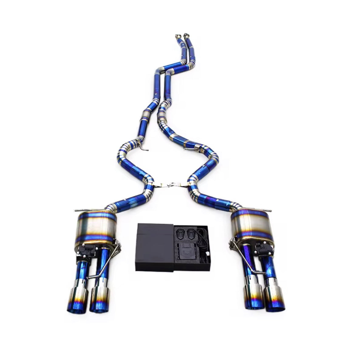 Catback Auspuffanlage für BMW 335i E90 E92 E93 N55 3.0T (2007–2015) Titan mit Klappensteuerung