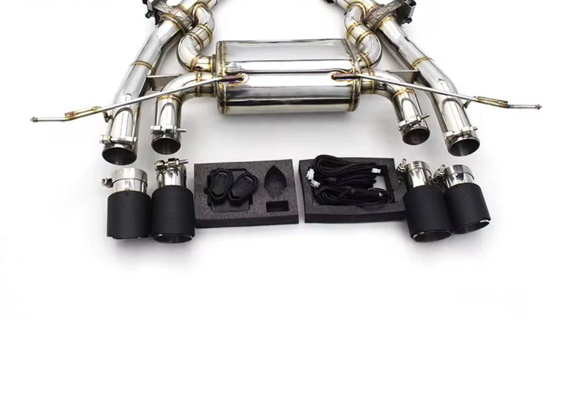 Catback Auspuffanlage für BMW M3 G80 3.0T (2019–2023) Edelstahl mit Klappensteuerung