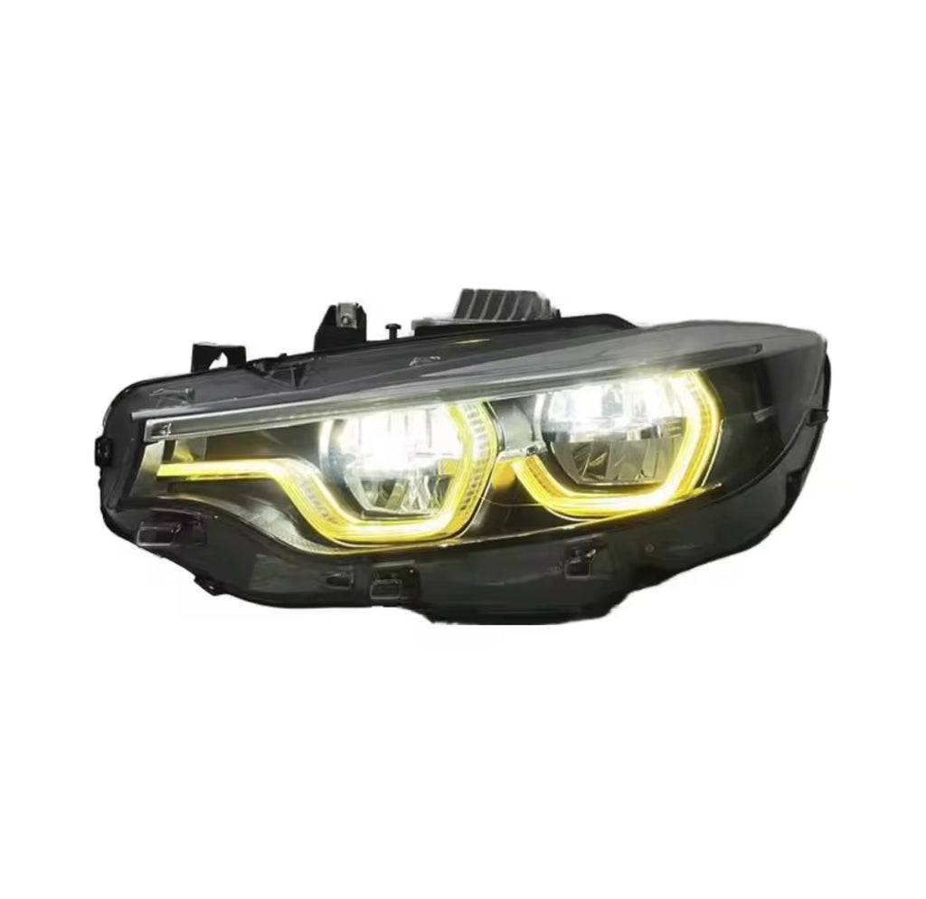 Triple Color LED Scheinwerfer Bernstein / Gelb / Weiß für BMW F32 F33 F36 F82 2013–2019 – Plug & Play