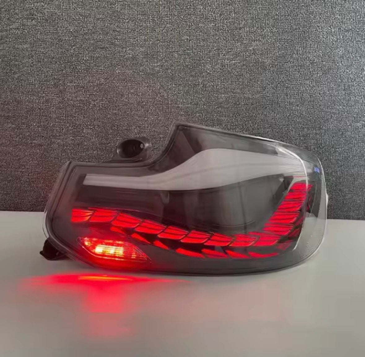GTS Style LED Rückleuchten für BMW F22 F87 M2 2014–2021 – Drachenschuppen Design