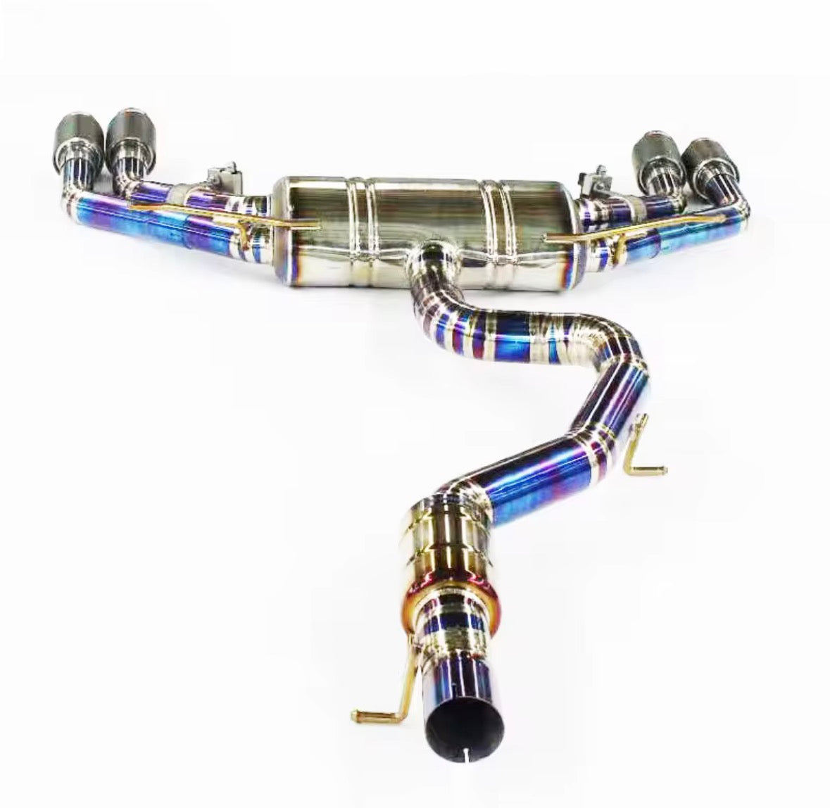 Catback Auspuffanlage für VW Golf R / R20 2.0T (2015–2019) – Titan