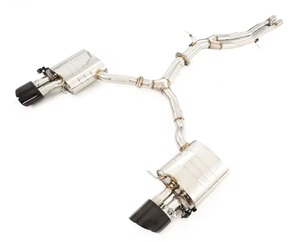 Catback Auspuffanlage für Audi RS5 B9 2.9T (2019–2022) – Edelstahl mit Klappensteuerung