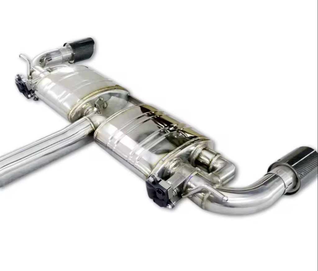 Catback Auspuffanlage für VW Golf 7 / 7.5 MK7 / MK7.5 1.4T (2014–2021) – Edelstahl