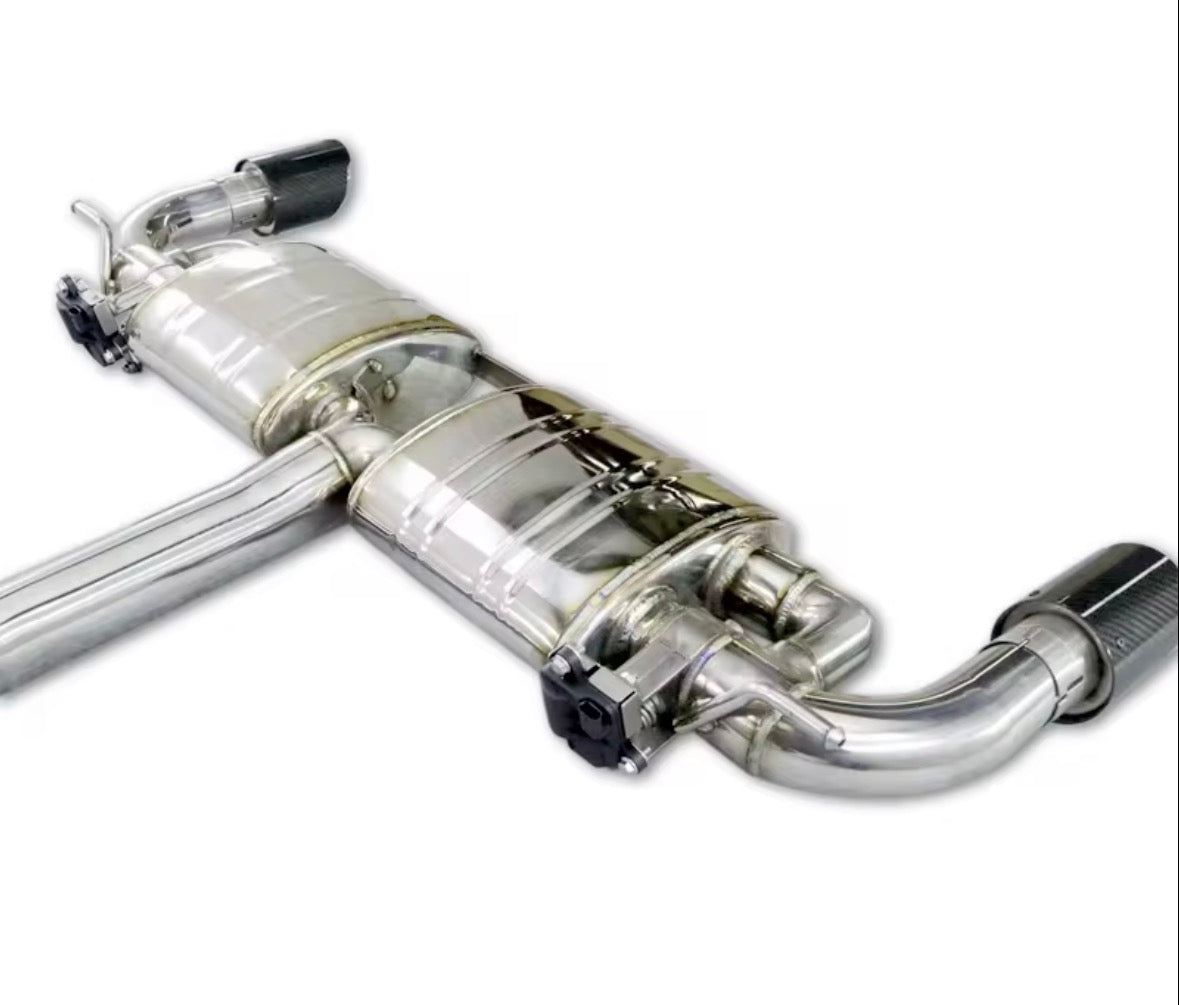 Catback Auspuffanlage für VW Golf 7 / 7.5 MK7 / MK7.5 1.4T (2014–2021) – Edelstahl