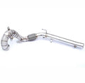 Downpipe / Fallrohr für VW Golf 8 / GTI / Tiguan / Arteon 2.0T (2019–2022) mit Katalysator